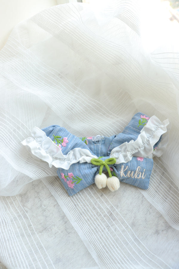 鬱金香雙葉 (白)